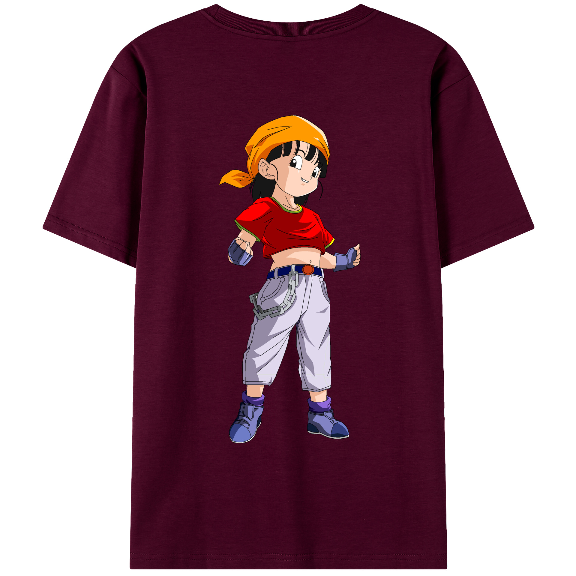 （画像用） ドラゴンボール パン DRAGON BALL Pan レディース半袖Tシャツ(バックプリント)